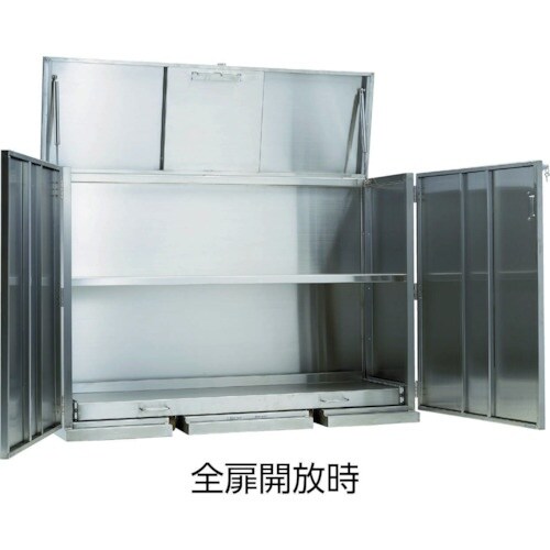 TRUSCO SUS304 一斗缶保管庫 10缶用