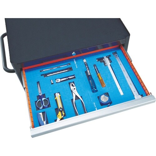 TRUSCO ローラーキャビネット 引出6段 50