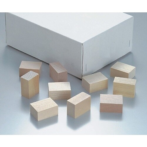 AS パラフィン用木製ブロック 小100入