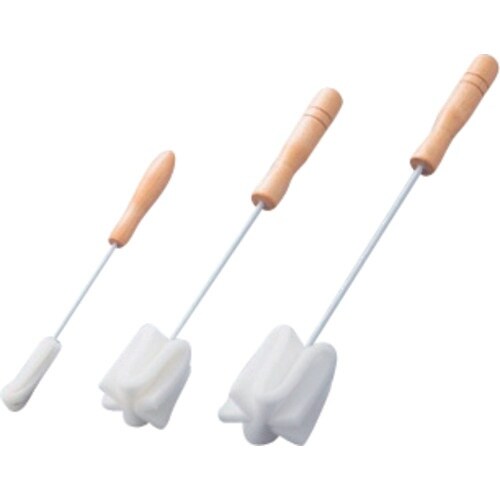 AS スポンジブラシ(木柄)フラスコ用