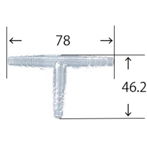 AS チューブジョイントTT T型 TPX製 (1