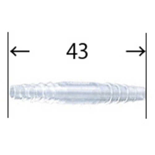 AS チューブジョイントPS ストレート型 PP製