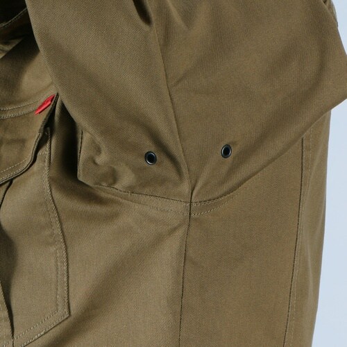 カジメイク T/Cストレッチブルゾン ネイビー L