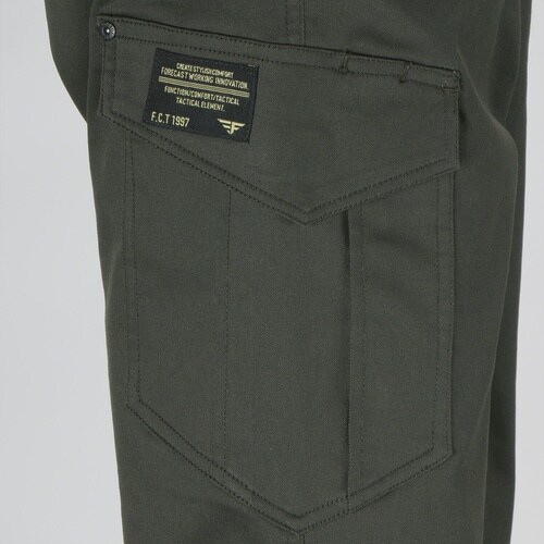 カジメイク T/Cストレッチカーゴパンツ キャメル