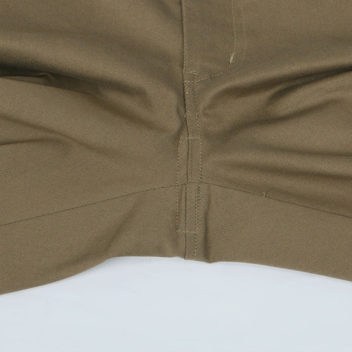 カジメイク T/Cストレッチスラックス Dオリーブ