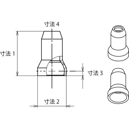 VARIO レグロム・バリオシステム 1/4″ 丸