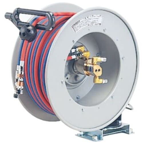 ハタヤ 自動巻ガスホースリール10m 内径φ8.0