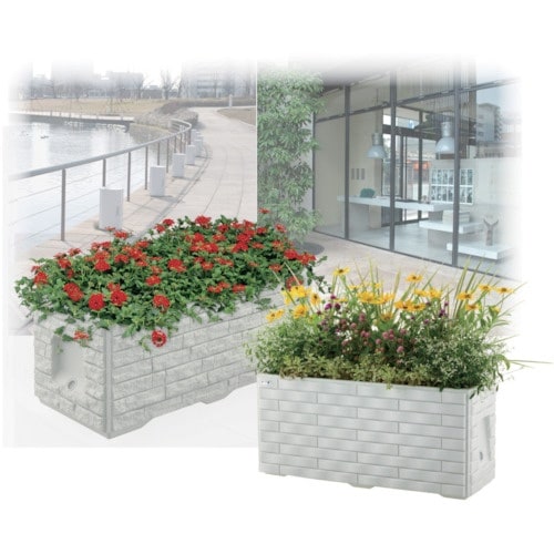 リッチェル タウンプランターWS 100型 石積