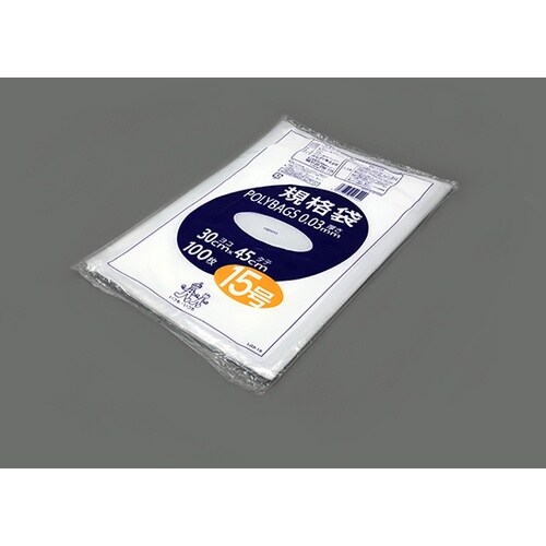 AS ポリバック規格袋L03−15 (100枚入)