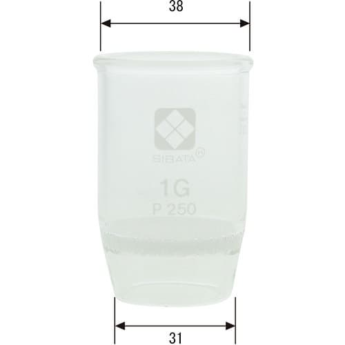 SIBATA ガラスろ過器 るつぼ形 1GP250