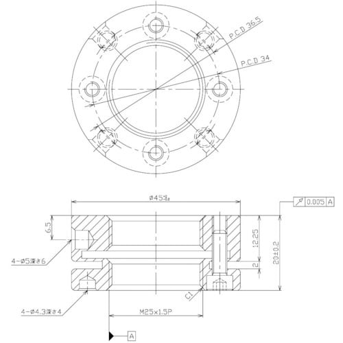 NIKKI 精密ロックナット MKRシリーズ M2