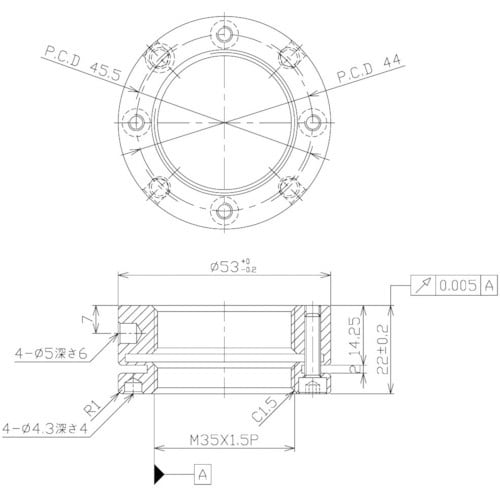 NIKKI 精密ロックナット MKRシリーズ M3