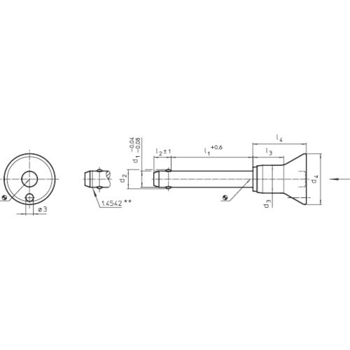 HALDER ボールロックピン セルフロッキング