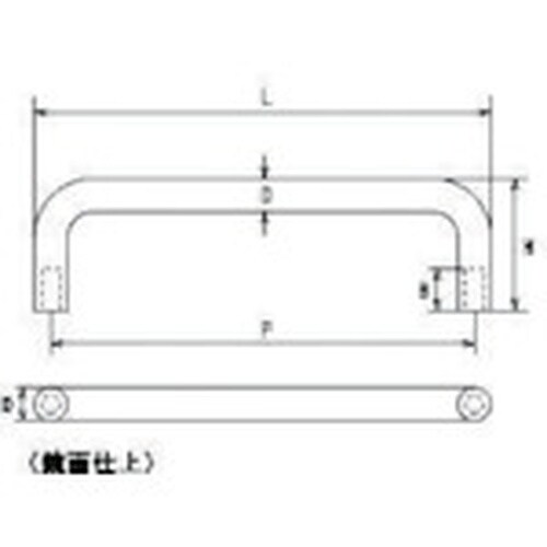 水本 ステンレス 引き取手(めねじ) 線径9mmピ