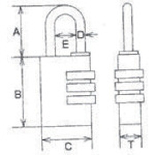 水本 ナンバーキー 呼び30mm3段ダイヤル