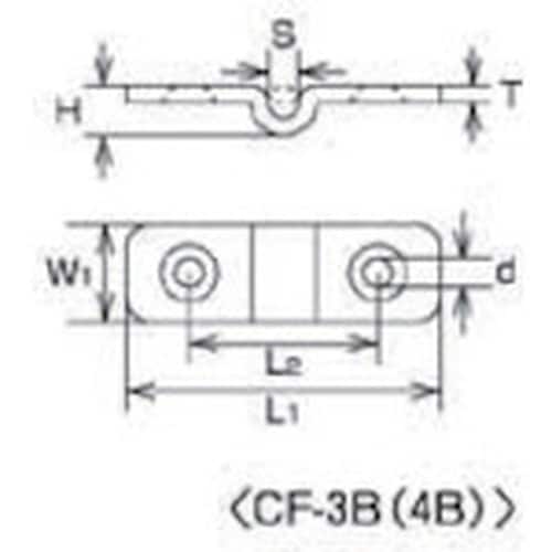 水本 チェーン用パーツ ステンレス チェーンホルダ