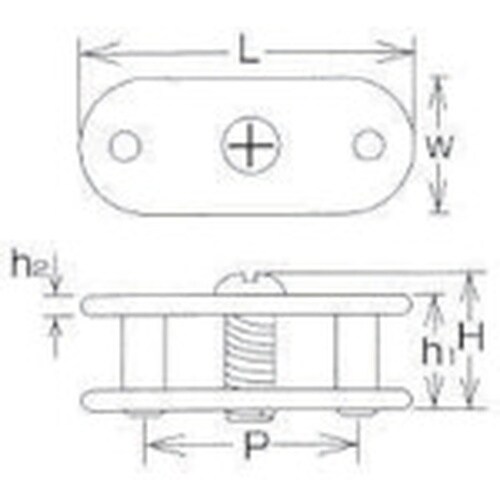 水本 チェーン ステンレス ミニジョイント 使用チ