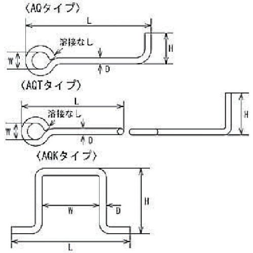 水本 ステンレス アンカー コンクリート埋め込み用