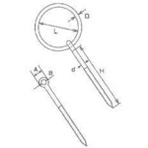 水本 アイプレート ステンレス 丸カンスクリュー