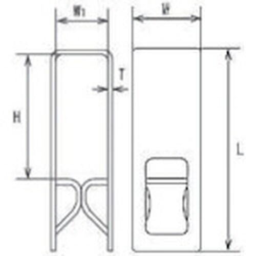 水本 ステンレス グレーチングクリップGCA型 適