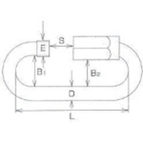 水本 ステンレス リングキャッチ 線径3mm 長さ