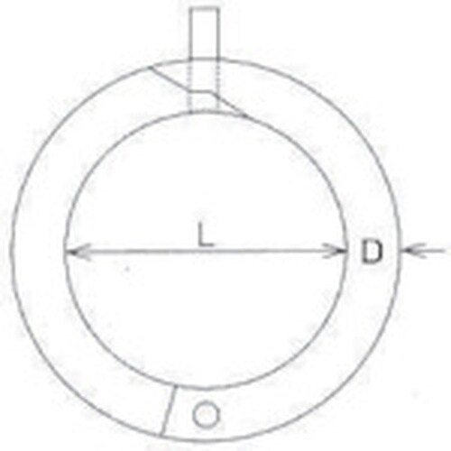 水本 リングキャッチ ステンレス ピン止めチェーン