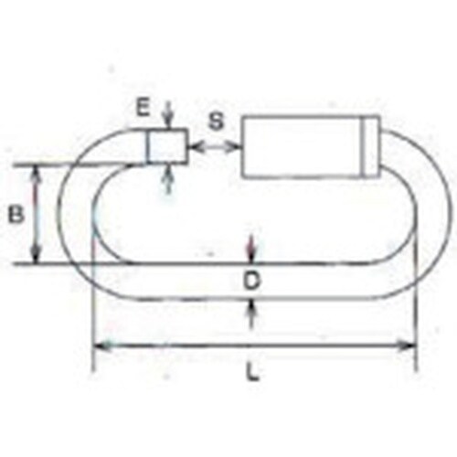 水本 銅リングキャッチ 線径5mm長さ41mm