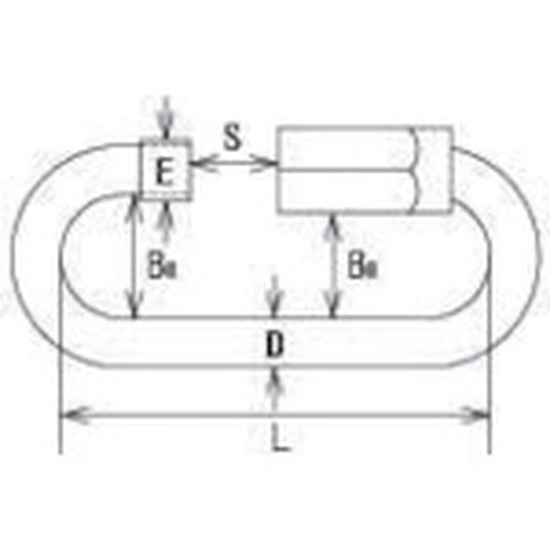 水本 ステンレス DCリングキャッチ 線径6mm長