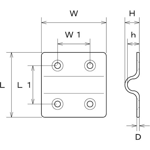 水本 フック ステンレス ハンガープレート 33m
