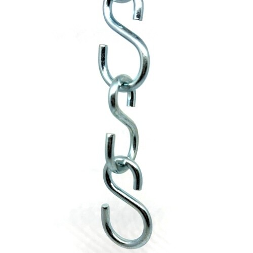 ニッサチェイン ユニクロ鉄Sフック 4.8×43m