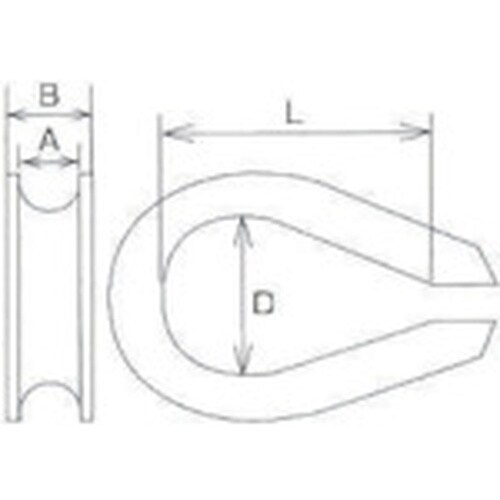 水本 フック ステンレス ライトシンブル 使用ロー