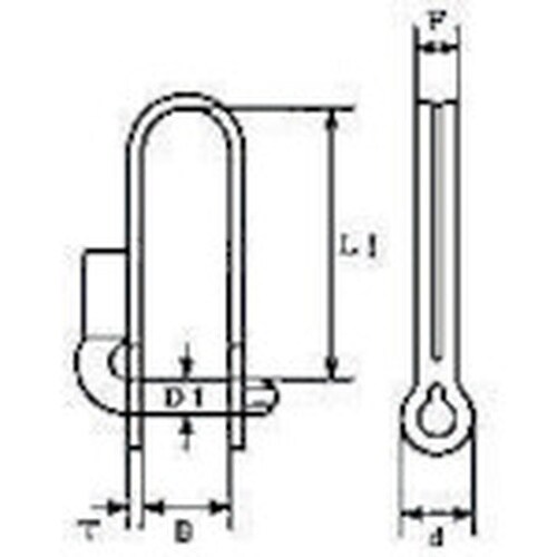 水本 ステンレス レバーピンシャックル 長さ40m