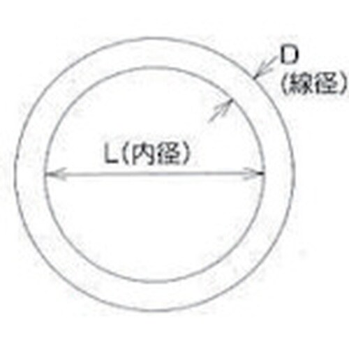水本 ステンレス 丸リンク 線径3mm内径35mm