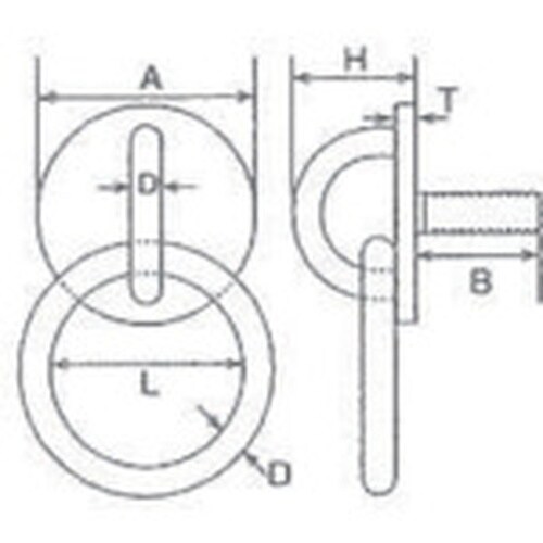 水本 アイボルト ステンレス ネジ込みラウンドアイ