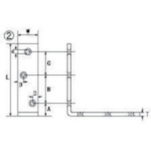 水本 ジョイント金具 ステンレス コーナー金具(角