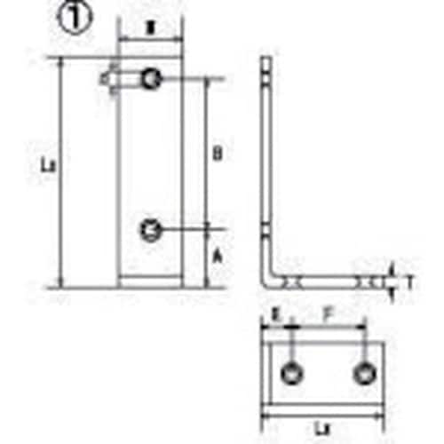 水本 ジョイント金具 ステンレス 棚受 KLD型
