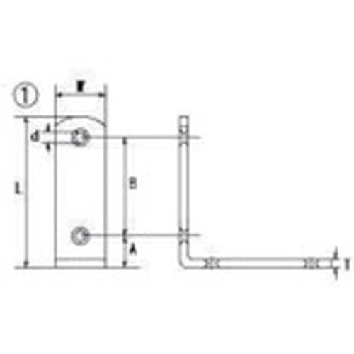 水本 ジョイント金具 ステンレス コーナー金具(丸