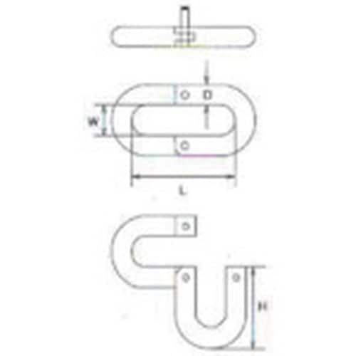 水本 ステンレス Jジョイント 線径4mm長さ26