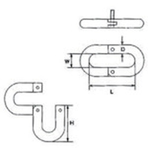 水本 ステンレス ネジ止めJジョイント 線径6mm