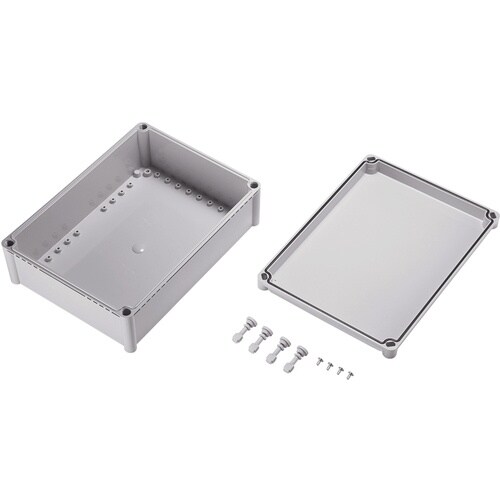 タカチ 防水・防塵ボックス ホワイトグレー 190