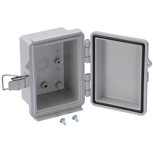 タカチ 防水・防塵ボックス ホワイトグレー 90×