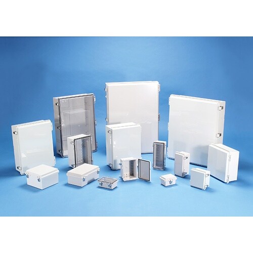 タカチ 防水・防塵ボックス ホワイトグレー 90×