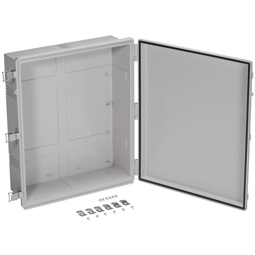 タカチ 防水・防塵ボックス ホワイトグレー 530