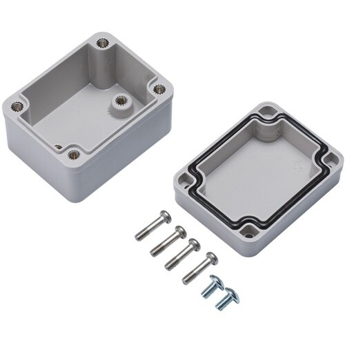 タカチ 防水・防塵ボックス ホワイトグレー 50×