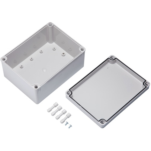 タカチ 防水・防塵ボックス ホワイトグレー 140