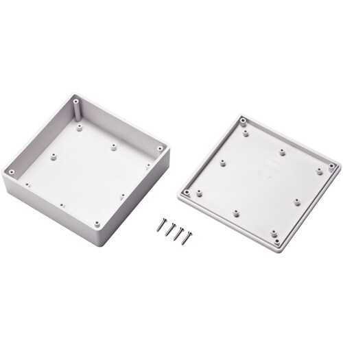 タカチ ビス止め難燃性プラケース W125×H25