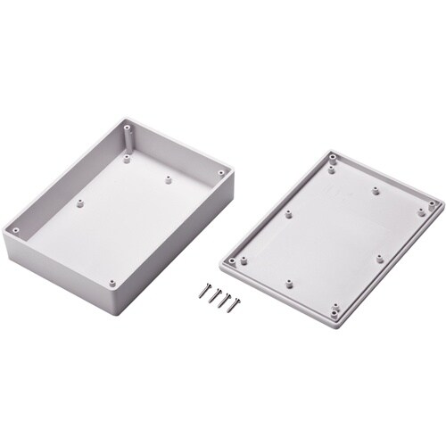 タカチ ビス止め難燃性プラケース W125×H25