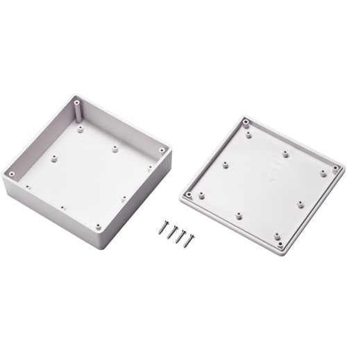 タカチ ビス止め難燃性プラケース W125×H45