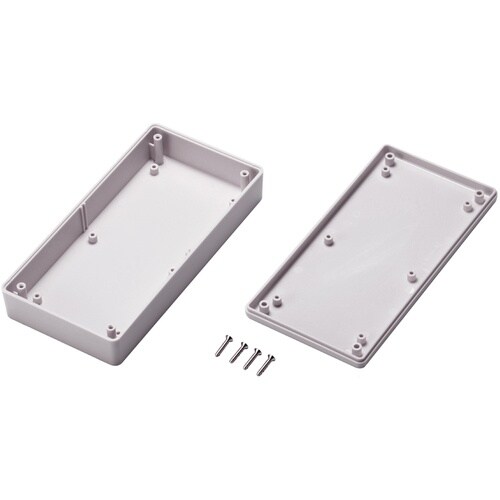 タカチ ビス止め難燃性プラケース W85.5×H3