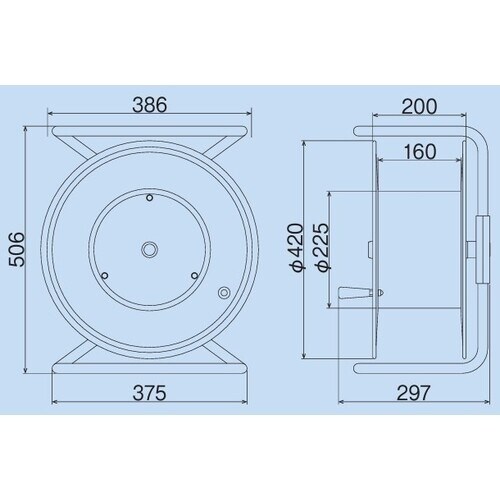 ハタヤ 三相200V型 大型リール